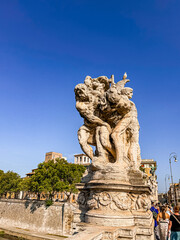 Obraz premium statue of the lion