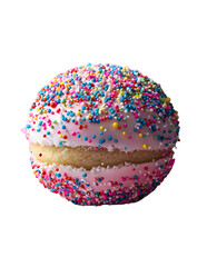 a close up of a dough with sprinch sprinch sprinch