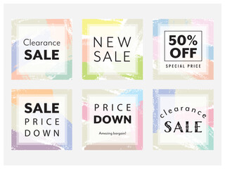 使いやすいスクエアフレーム