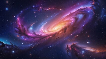 Obraz premium photo_realistic_universe_view