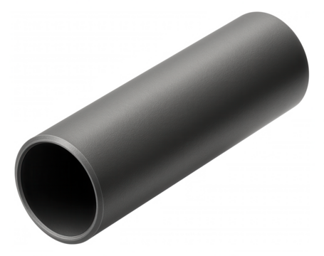 Plastic conduit pipe designed for safely encasing electrical wiring in residential walls and ceilings.