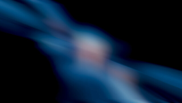 Abstract blue light streaks and a subtle pink glow on a dark background, ideal for futuristic technology designs, space themes, or dynamic event visuals