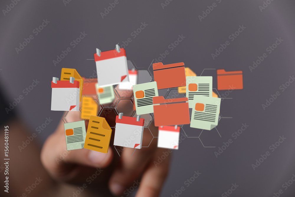 Poster streamline workflow. organize files, schedule tasks. boost productivity with our intuitive system.