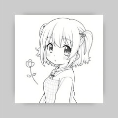 ai genarate anime vector desgine