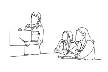 Young student playing basketball. University Student Life concept. Single line draw design. Vector graphic illustration