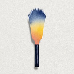 Watercolor Paintbrush Illustration