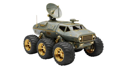 Off-Road Military Vehicle Toy Model

