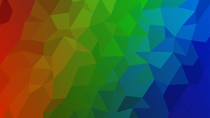 Red green blue gradient geometric pattern abstract