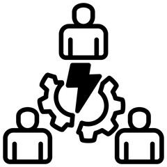 Conflict Management Icon