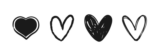 HAND DRAWN HEARTS 3