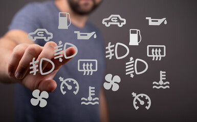 Learn to identify and understand common car dashboard warning lights and indicators.