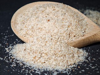 Isolated psyllium husk, fiber