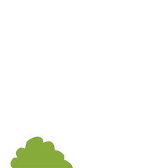 Green Bush Illustration
