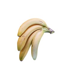 banana isolated on white background