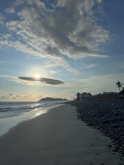 Sun in beach