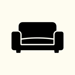 Chair And Sofa Vector silhouette free download.