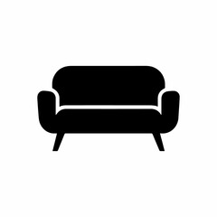 Chair And Sofa Vector silhouette free download.