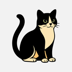 Cat Vector illustration Free Download.
