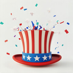 Uncle Sam American hat 
