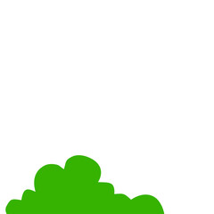 Green Bush Illustration