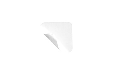 sticker paper texture png isolated