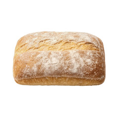 Ciabatta Bread Loaf, Cut Out