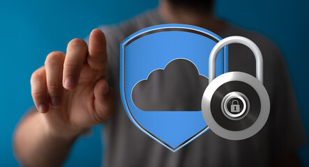 Safeguard your cloud data with robust security measures.  Ensuring privacy and protection.