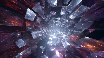 意識の森を彷徨う｜キノコと古代遺跡が共鳴するサイケデリック神話世界 高画質