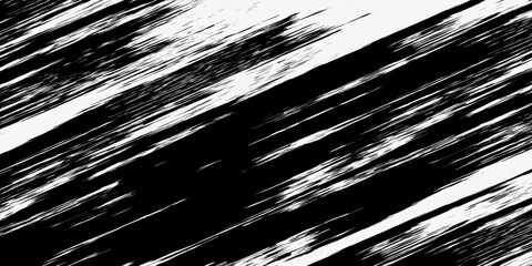 Vector grunge brush strokes texture rough black scratches for wallpaper, paint splatter template, dirt banner, watercolor design.