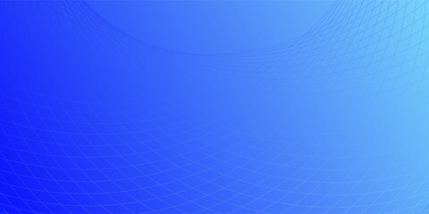 Abstract blue gradient background with shining lines waves. Minimalist background for banner, poster, cover, brochure, flyer, website