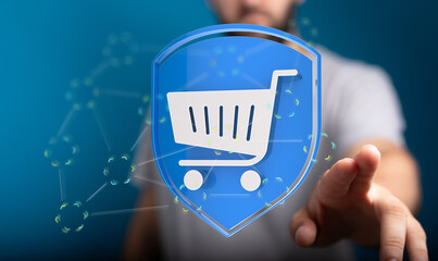 Safe and secure online shopping experience.  Protected transactions.