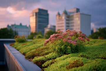 Fototapeta premium Flower No person Summer City Landscape Scene