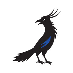 Hoopoe Bird With Israel Flag Vector