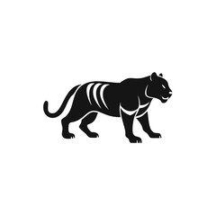 Obraz premium Tiger vector illustration