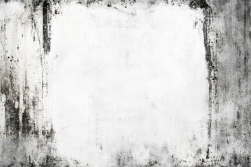 Grunge textured frame, white center