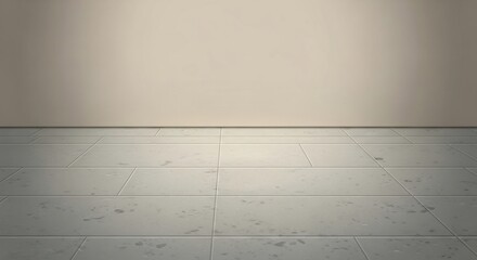 Fototapeta premium Clean tile floor background texture pattern provides a modern interior design element and surface