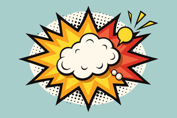 comic speech shout bubble icon pack