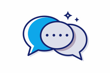 minimal vector communication icon gesture talk