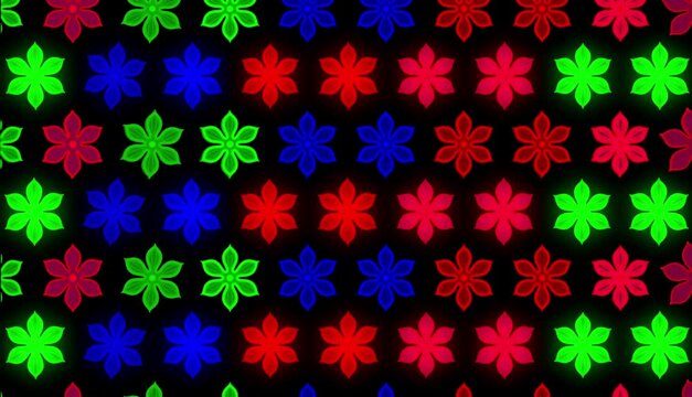 dancheong colorful animation background