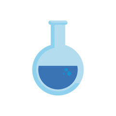 Colorful Chemistry Test Tube Icon for Experiments