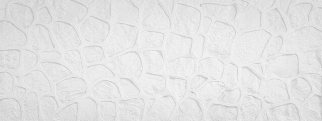 Granite block, white giraffe skin texture. White stone cladding wall pattern and texture background...