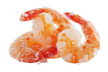 Close up of cooked shrimp, seasoned and ready to eat.