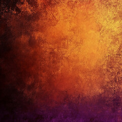 Obraz premium Textured grunge background in warm orange and purple hues for design elements