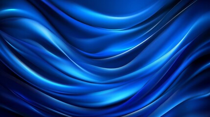 Fototapeta premium Abstract Blue Wave Flow, Digital Art, Background Design, Abstract Background, Blue Swirl Abstract, Background