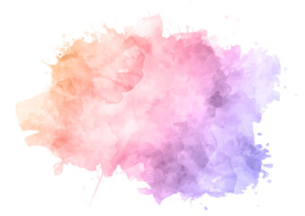 pastel coloured watercolour splatter design 2706