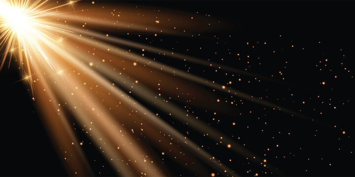 golden rays banner background 2106