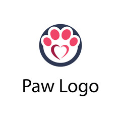 Obraz premium Paw logo