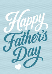 Decorative text design for Happy Fathers Day 0705