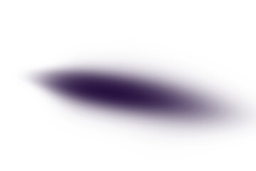 Shadow overlay effect isolated on transparent background