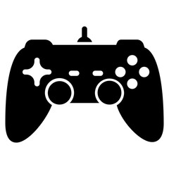 Game Controll icon with solid theme and transparent background